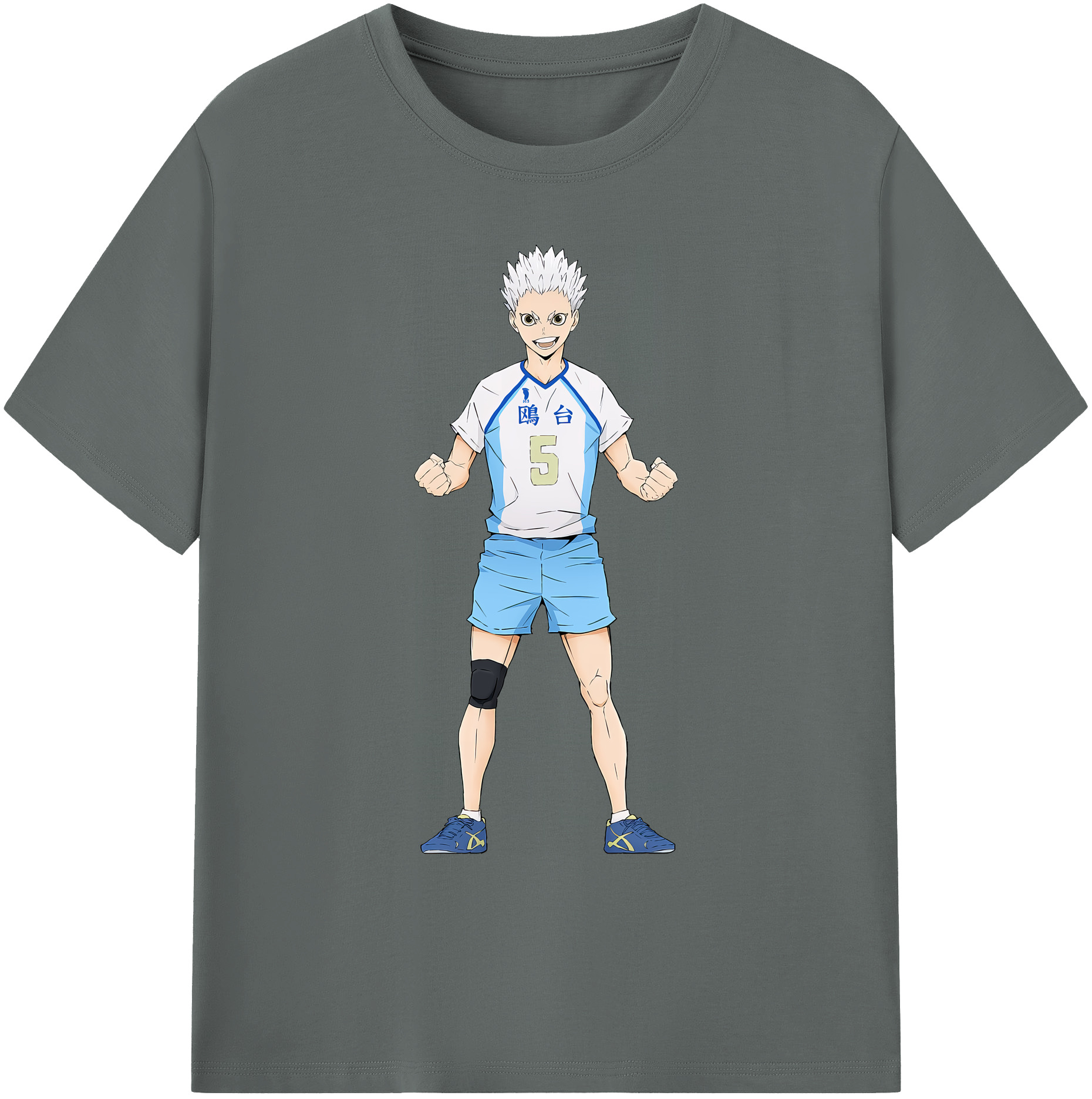 （画像用） ハイキュー!! Haikyu!! 綿100％ メンズ半袖Tシャツ｜肌触りやわらか＆通気性